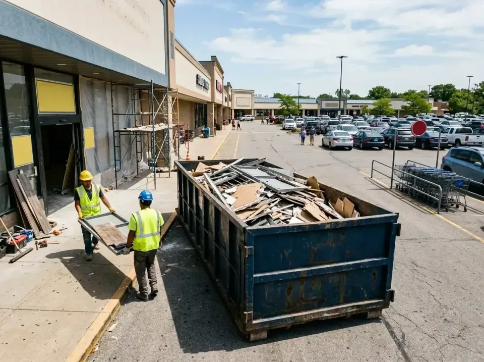 retail-store-renovation-debris-003 — frequently asked questions, Roll-off Dumpster Rentals in Rogersville, MO